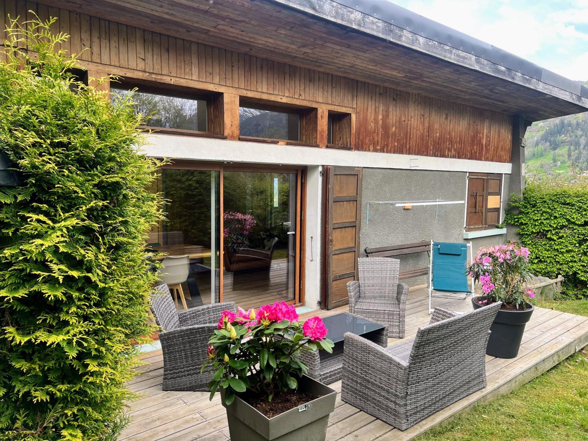 Chalet Relax Situee A 25Km De Chamonix Saint-Gervais-les-Bains Esterno foto